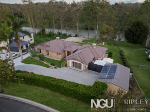 The Pinnacle of Brisbane Riverfront Living – Spectacular Views, Grand Entertaining, Exceptional Family Living – Flood Free Home